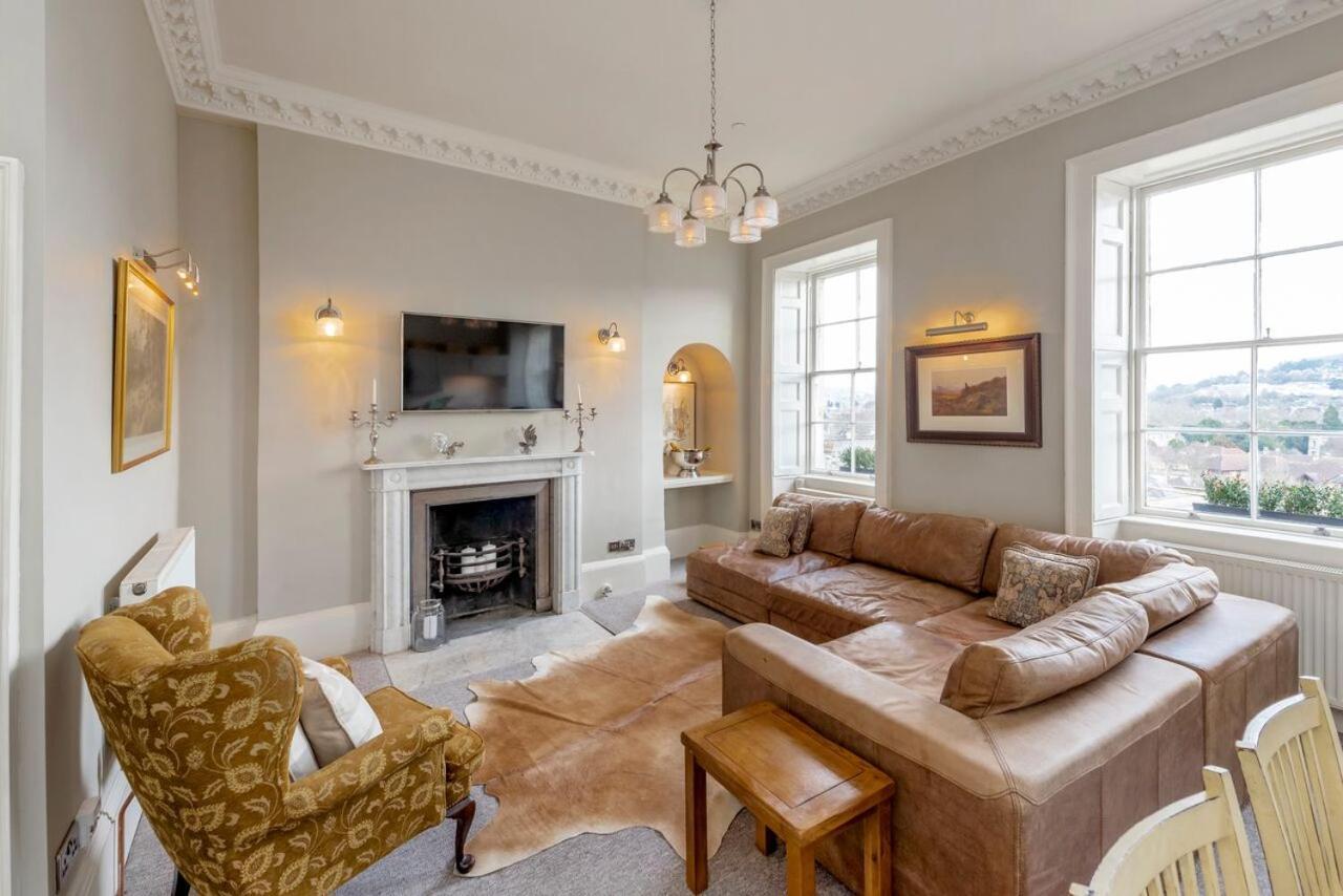 Luxury Two Floor Central Duplex Apartment Free Parking Bath Exteriér fotografie
